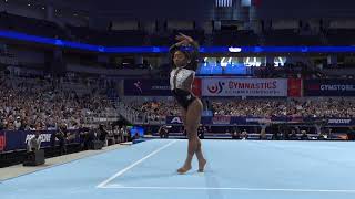 Simone Biles  Floor Exercise  2021 US Gymnastics Championships  Senior Women Day 2 [upl. by Hume]