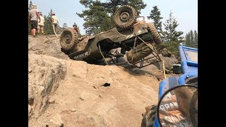 Vintage Willys Jeeps Rubicon Trail 2018 Day 2 Part 2 [upl. by Bowyer]