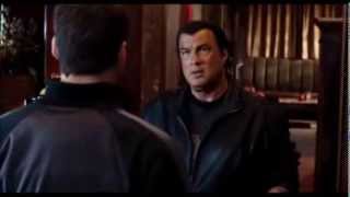 Steven Seagal  Fight scene Driven to Kill Bar [upl. by Milka713]