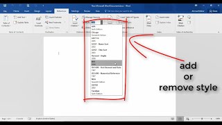 How to Add Bibliography Style Vancouver IEEE Reference Harvard to Microsoft Word Last Update [upl. by Tnomed]