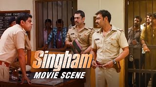 Ajay Devgn Threatens Murali Sharma  Singham  Movie Scene [upl. by Boccaj925]