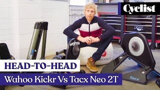 Wahoo Kickr Vs Tacx Neo 2T Which is best [upl. by Ardnala]