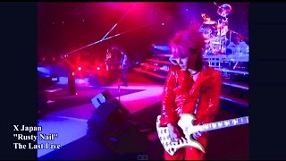 X Japan Rusty Nail from quotThe Last Livequot HD [upl. by Gahan]