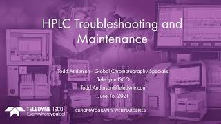 HPLC Troubleshooting and Maintenance Techniques [upl. by Raual999]