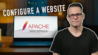 Apache web server How to install and configure a website [upl. by Nimra58]