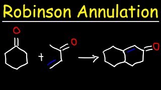 Robinson Annulation Reaction Mechanism [upl. by Suirred]