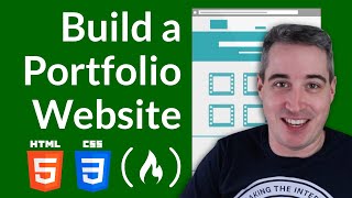 Build and deploy a portfolio website Full Tutorial Course [upl. by Nylorak]