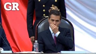 Las caras de EPN en la investidura [upl. by Kelton]