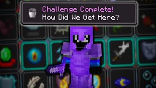 COMPLETING THE HARDEST ADVANCEMENT in MINECRAFT HARDCORE 30 [upl. by Mossman]