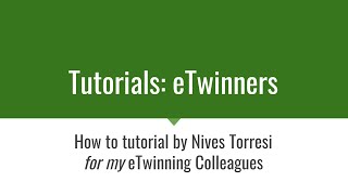 Add Student member to eTwinning TwinSpace [upl. by Norre]