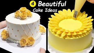 How To Make Cake Decorating Tutorials for Beginners  Homemade cake decorating ideas  Cake Design [upl. by Nnylsoj397]