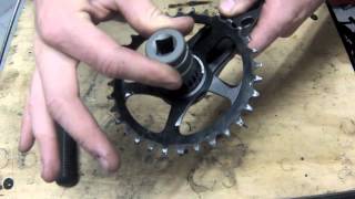 RACEFACE Direct Mount Chainring replacement  CINCH SYSTEM  Next sl turbine SixC [upl. by Senskell]