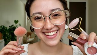 ASMR Friend Pampers You ⛅ Tingly Spa amp Makeup Layered Sounds [upl. by Yevi]