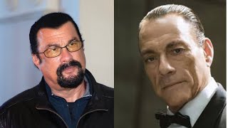 Steven Seagal and Van Damme Talk about each other real Interview [upl. by Annasoh]