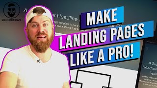 How To Create A Landing Page [upl. by Oisacin]