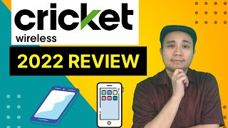 Cricket Wireless 2022 Review  ATampT Network Prepaid Carrier [upl. by Noevart]