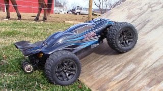 JLB 21101 Cheetah Truggy  Durability Testing Jumping [upl. by Hyps]