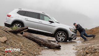 2021 Volkswagen Atlas Review and OffRoad Test [upl. by Eissac]