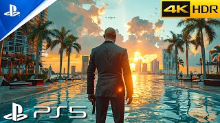 MIAMI PS5 Immersive ULTRA Realistic Graphics Gameplay 4K60FPS Hitman 2 [upl. by Rothenberg759]