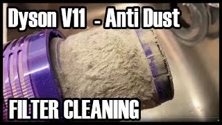 Dyson V11 – How to clean the filter [upl. by Clere140]