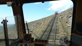 Pikes Peak Cog Railway – Driver’s Eye View – Part 1 – The Long Climb [upl. by Malvia]