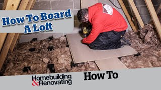 How to Board a Loft  ADVICE  Homebuilding [upl. by Dry669]