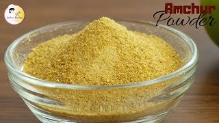 ঘরে তৈরি আমচুর পাউডার  Homemade Amchoor Powder Recipe  Dried Raw Mango powder by Aysha Siddika [upl. by Eiliak]