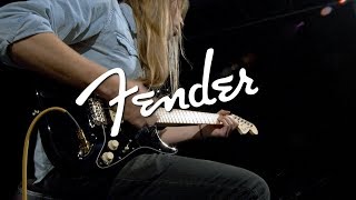 Fender American Performer Stratocaster HSS MN Black  Gear4music [upl. by Aderf]