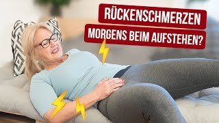 Rückenschmerzen morgens beim Aufstehen Das kann Dir helfen  Liebscher amp Bracht [upl. by Lokin]