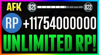 GTA V Online  INSANE UNLIMITED RP GLITCH  The FASTEST Way To RANK UP AFK RP Exploit Method 166 [upl. by Rani]