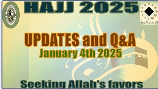 Hajj 2025 Nusuk Registration and packages update [upl. by Elexa]