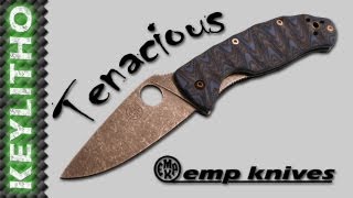 Custom Spyderco Tenacious G10 AcidStone Washed [upl. by Ylellan]