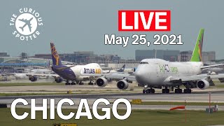 🔴 LIVE from CHICAGO OHare ATC included May 25th 2021 [upl. by Aday]