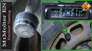 How To Install A Wireless TPMS Tire Pressure Monitoring System [upl. by Yhtnomit]