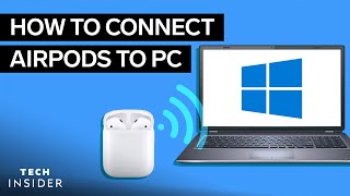 How To Connect AirPods To PC 2022 [upl. by Linnell]