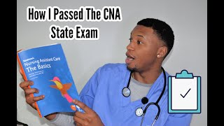 How I Studied and Pass The CNA State Exam [upl. by Lamori694]