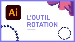 Illustrator  Outil rotation  répéter la transformation [upl. by Eceinahs]