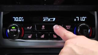 Rear Climate Control System  BMW HowTo [upl. by Mobley]