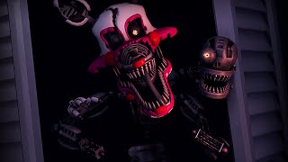 FNAF SFM Nightmare Mangle Jumpscare [upl. by Adnert230]