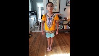 Kharyzma DIY How To Make a Childrens Dashiki EASY [upl. by Zacarias830]