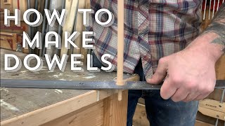 How To Make Dowels  Easy Dowel Jig [upl. by Sidonius]