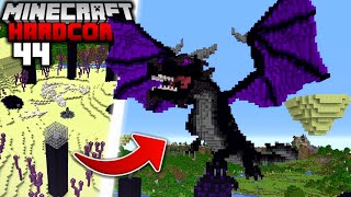 I Built a DRAGON in Minecraft Hardcore 44 [upl. by Arza]