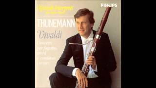 A Vivaldi Bassoon Concertos Thunemann  I Musici [upl. by Harragan]