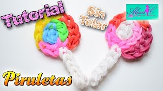 ♥ Tutorial Piruletas de gomitas sin telar ♥ [upl. by Ettolrahc429]