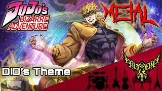 JoJos Bizarre Adventure Stardust Crusaders  DIOs Theme 【Intense Symphonic Metal Cover】 [upl. by Uhthna160]