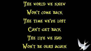 Three Days Grace  Never Too Late Lyrics HD [upl. by Lexie]