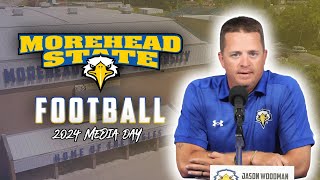 Morehead State Football Media Day Recap [upl. by Eimac]