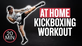 Full Kickboxing Workout At Home [upl. by Buonomo]