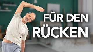 Rückenschmerzen Meine 10 Minuten Rückenübungen für jeden Morgen [upl. by Wylde]