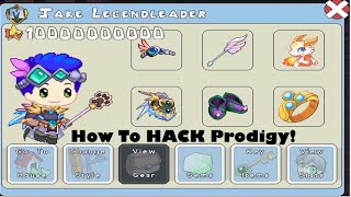 How to HACK Prodigy INSANE GLITCHHACK👨‍💻😱 [upl. by Oretna389]